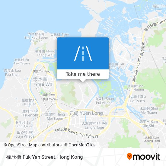 福欣街 Fuk Yan Street map