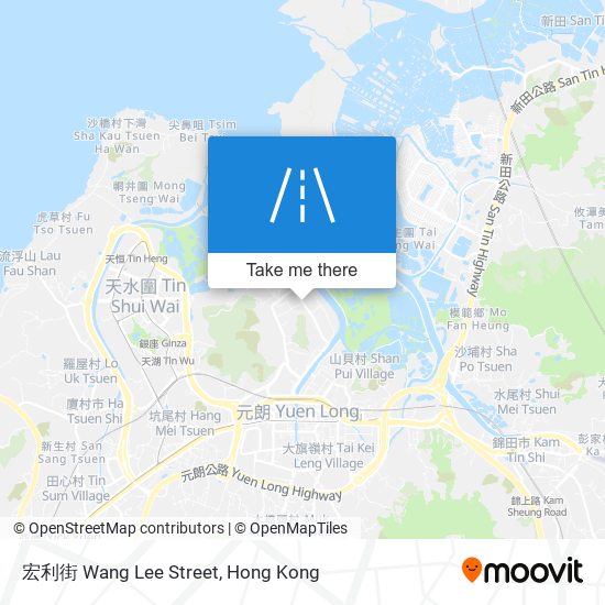 宏利街 Wang Lee Street map