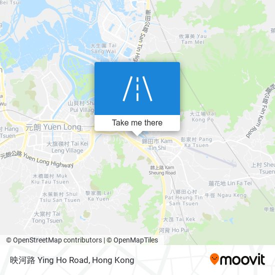 映河路 Ying Ho Road map