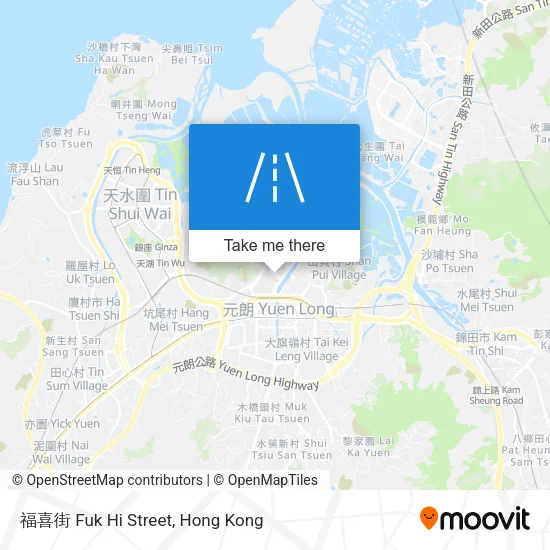 福喜街 Fuk Hi Street地圖
