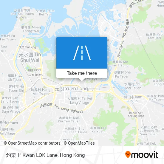 鈞樂里 Kwan LOK Lane map