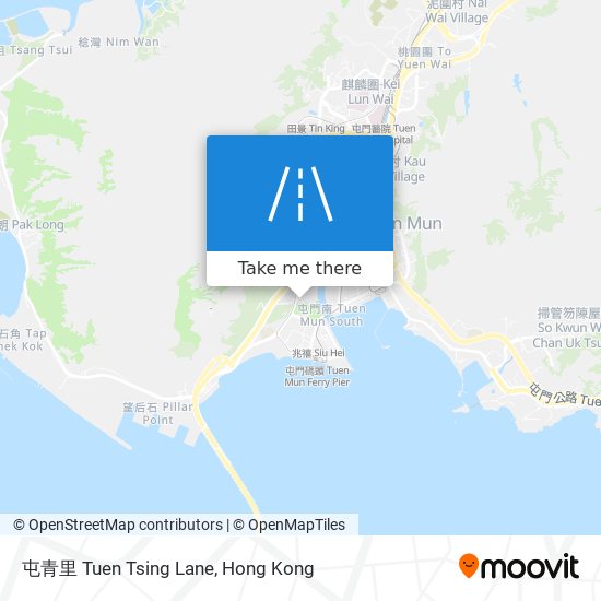 屯青里 Tuen Tsing Lane map