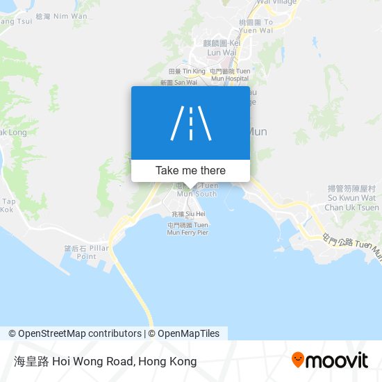 海皇路 Hoi Wong Road map