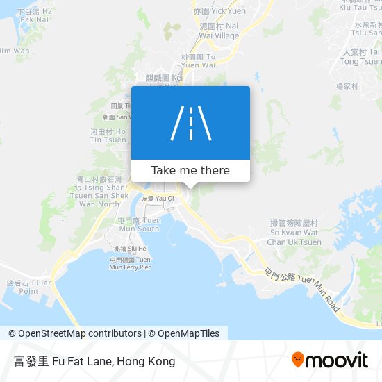 富發里 Fu Fat Lane map