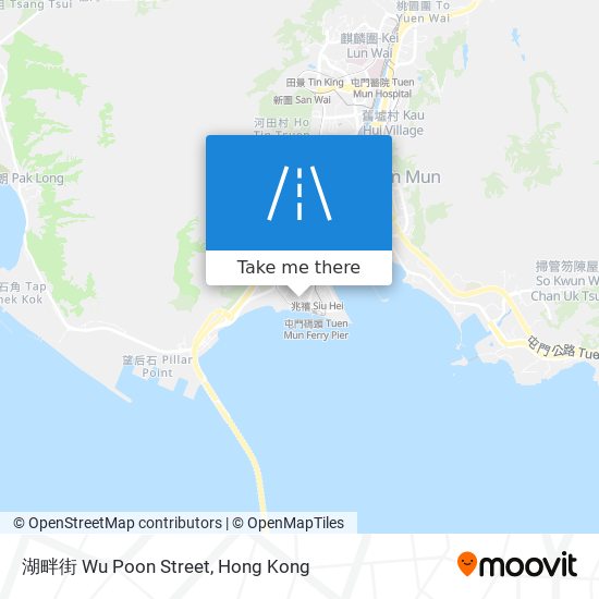 湖畔街 Wu Poon Street map