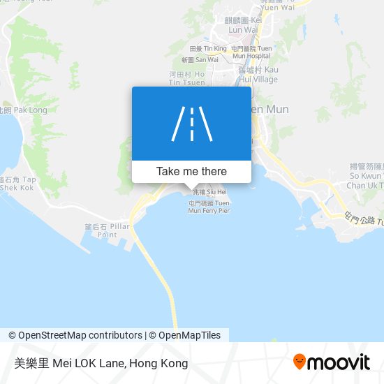 美樂里 Mei LOK Lane map