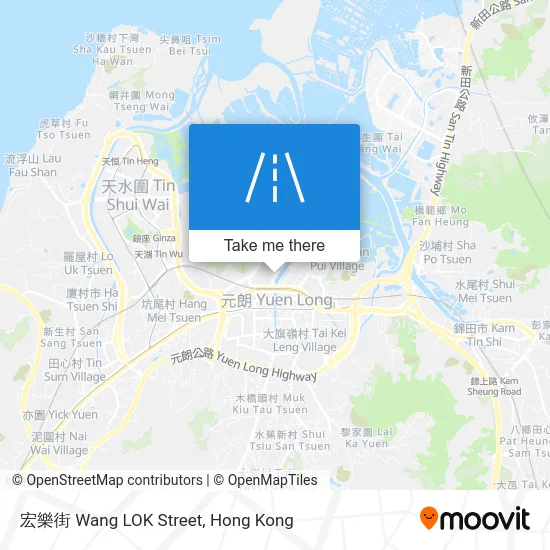宏樂街 Wang LOK Street map