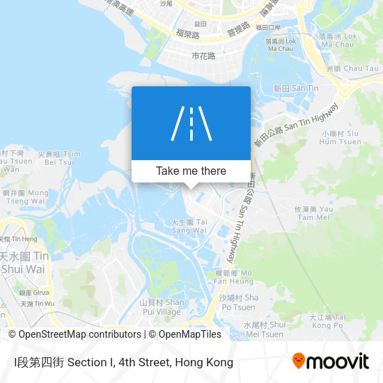 I段第四街 Section I, 4th Street地圖