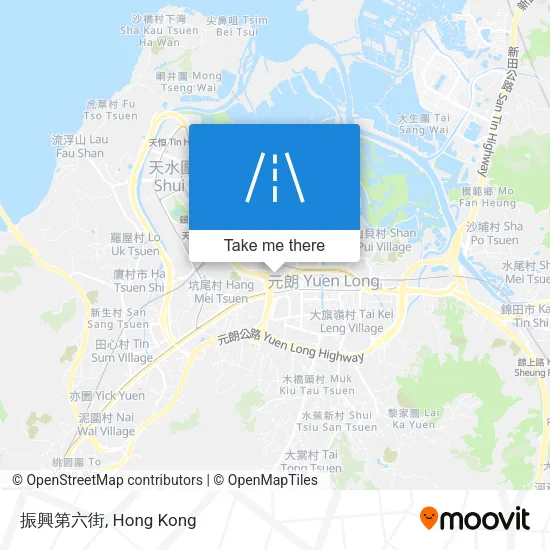 振興第六街地圖