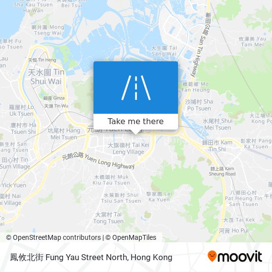 鳳攸北街 Fung Yau Street North map