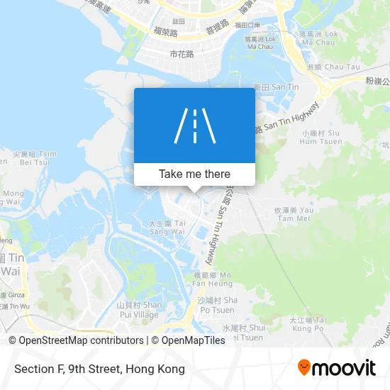 F段第九街 Section F, 9th Street地圖