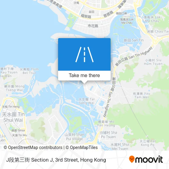 J段第三街 Section J, 3rd Street地圖