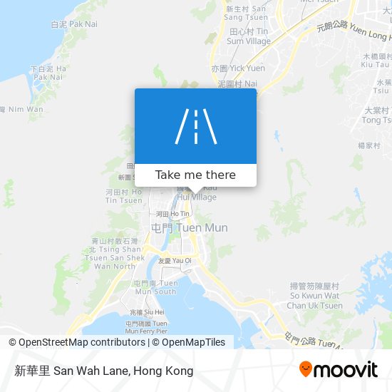 新華里 San Wah Lane map