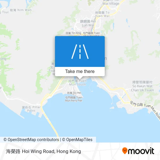 海榮路 Hoi Wing Road map