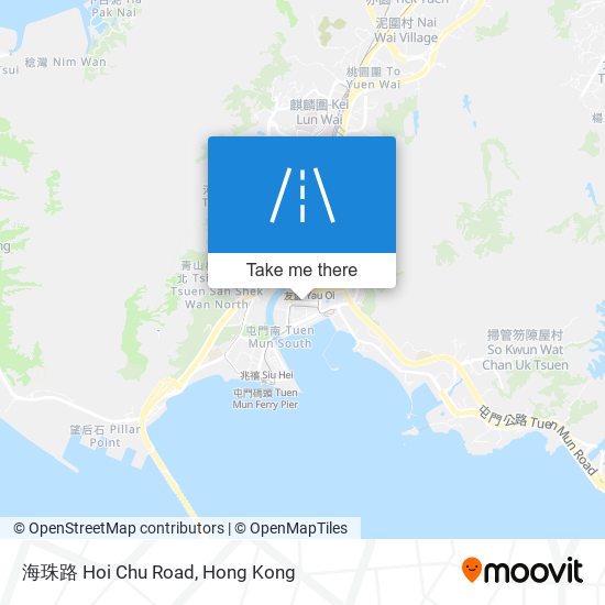 海珠路 Hoi Chu Road map