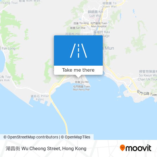 湖昌街 Wu Cheong Street map