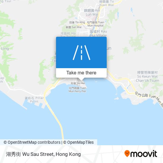 湖秀街 Wu Sau Street map