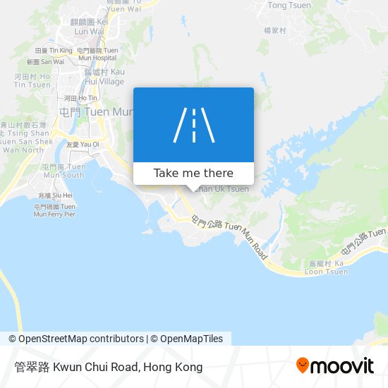 管翠路 Kwun Chui Road map