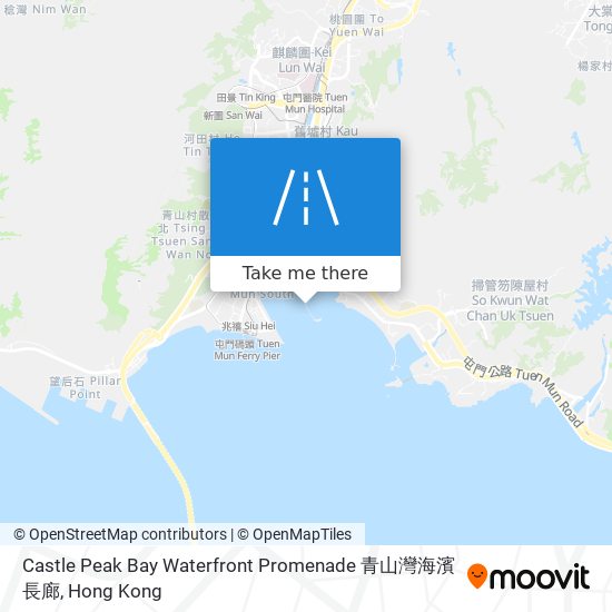 Castle Peak Bay Waterfront Promenade 青山灣海濱長廊 map