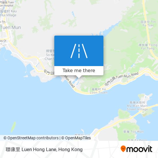 聯康里 Luen Hong Lane map