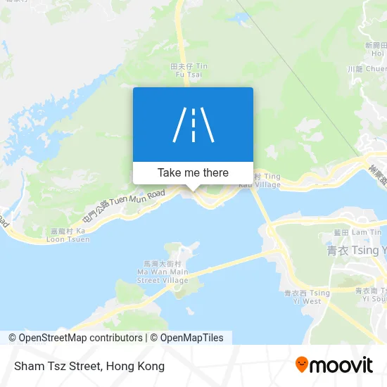 Sham Tsz Street map