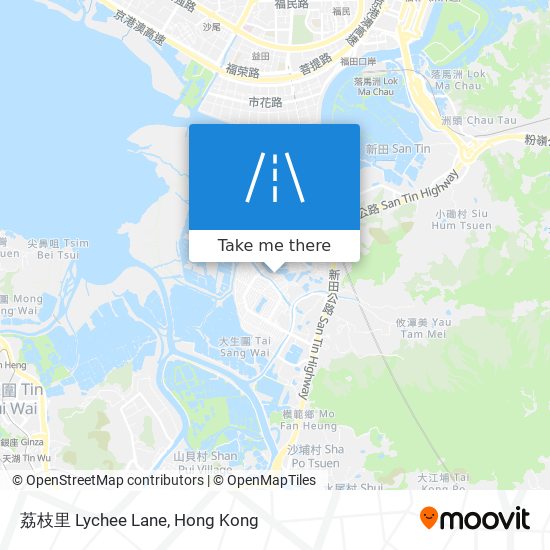 荔枝里 Lychee Lane map