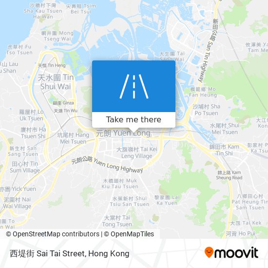 西堤街 Sai Tai Street map