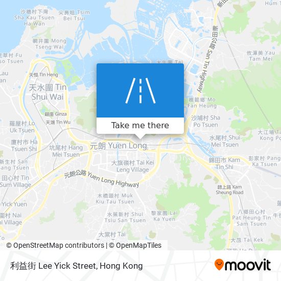 利益街 Lee Yick Street map