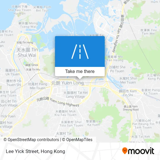 利益街 Lee Yick Street map