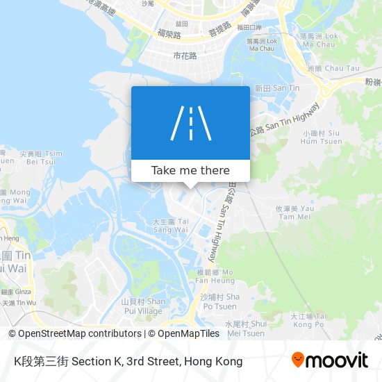 K段第三街 Section K, 3rd Street map