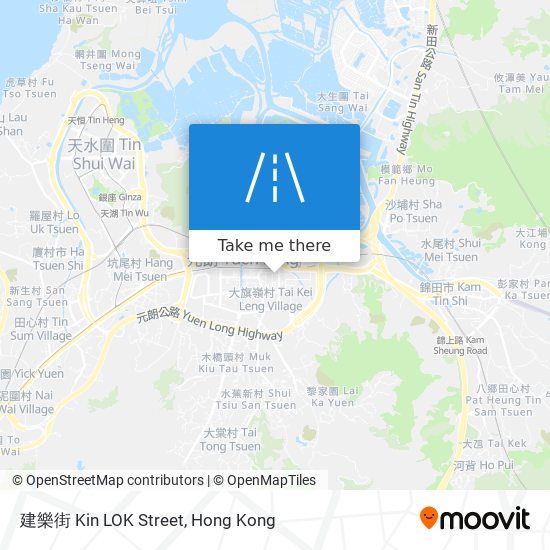 建樂街 Kin LOK Street map