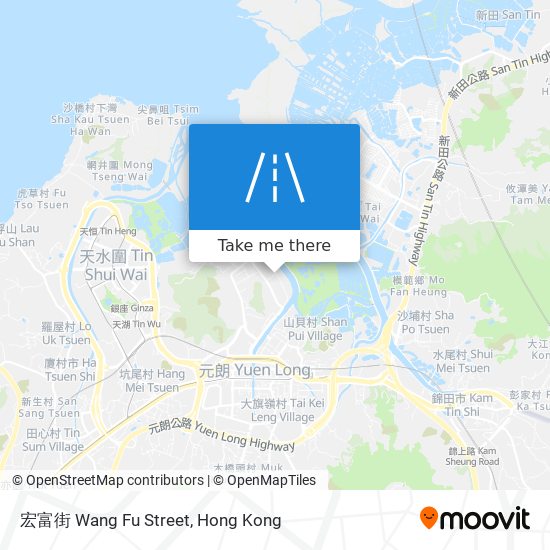 宏富街 Wang Fu Street map