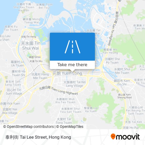 泰利街 Tai Lee Street map