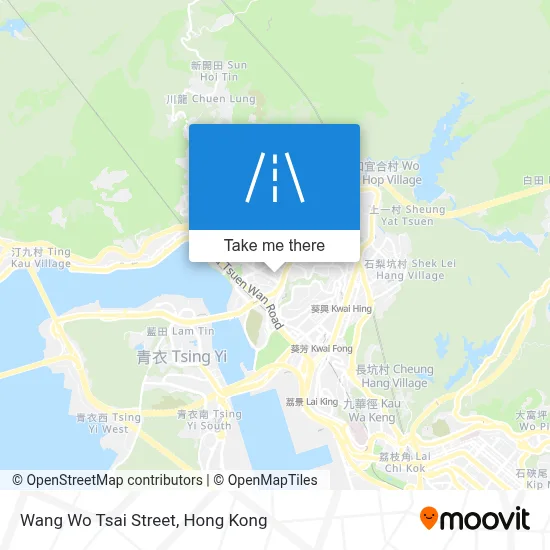Wang Wo Tsai Street map