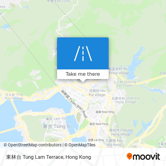 東林台 Tung Lam Terrace map