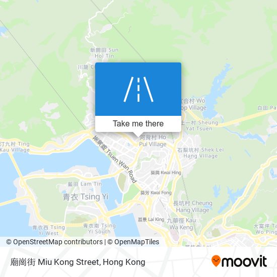 廟崗街 Miu Kong Street map