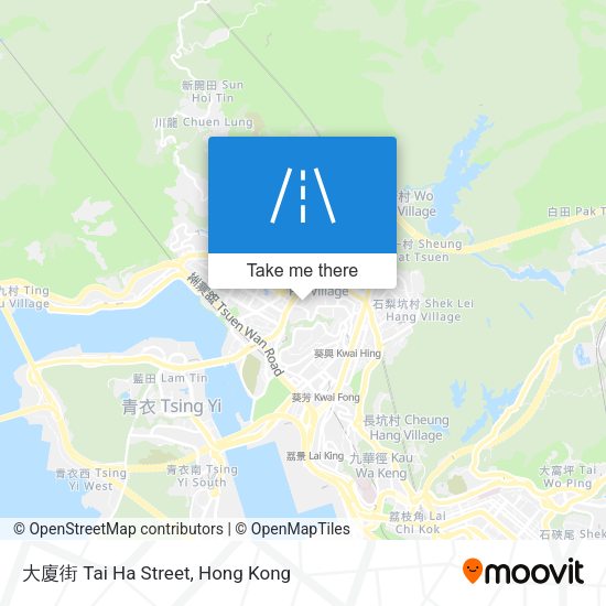 大廈街 Tai Ha Street地圖
