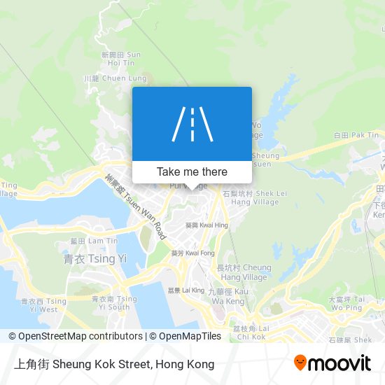 上角街 Sheung Kok Street map