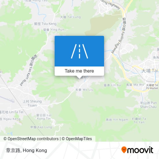 章京路地圖