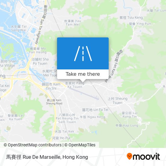 馬賽徑 Rue De Marseille map