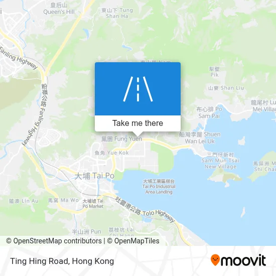 Ting Hing Road map
