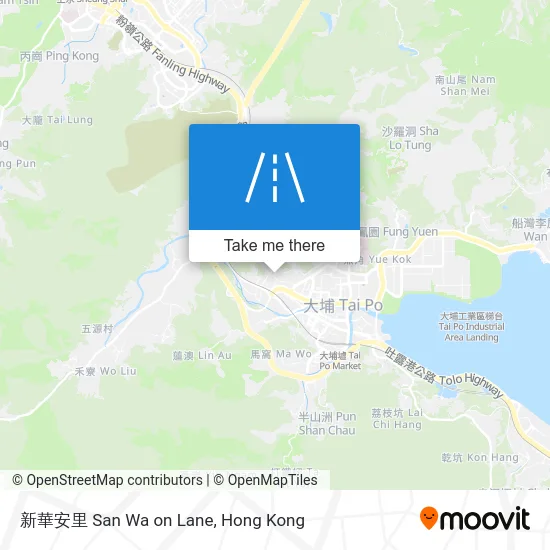 新華安里 San Wa on Lane map