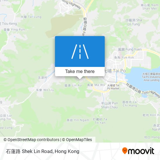 石蓮路 Shek Lin Road map