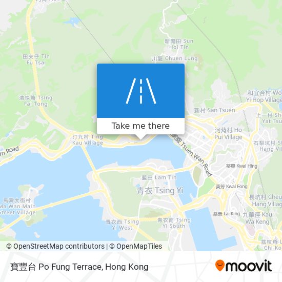 寶豐台 Po Fung Terrace map
