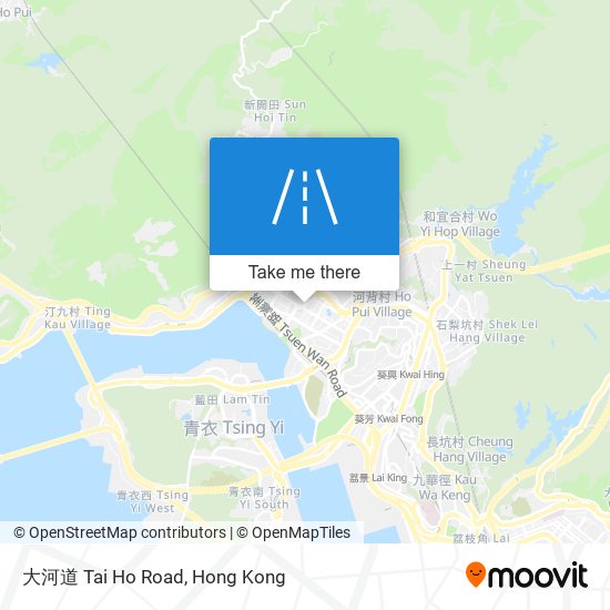 大河道 Tai Ho Road地圖