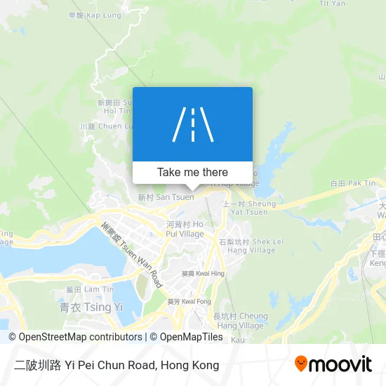 二陂圳路 Yi Pei Chun Road map