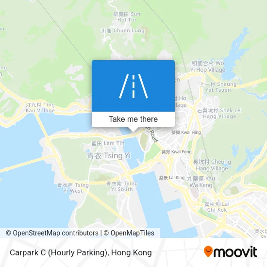 Carpark C (Hourly Parking) map
