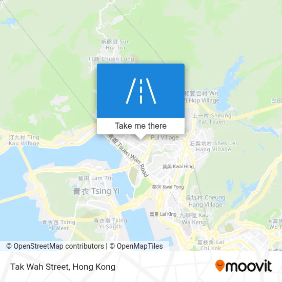 Tak Wah Street map