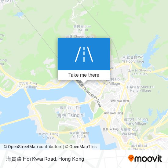 海貴路 Hoi Kwai Road map