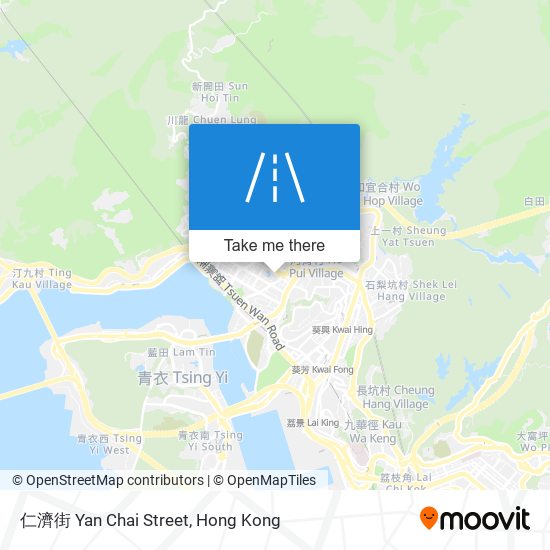 仁濟街 Yan Chai Street map